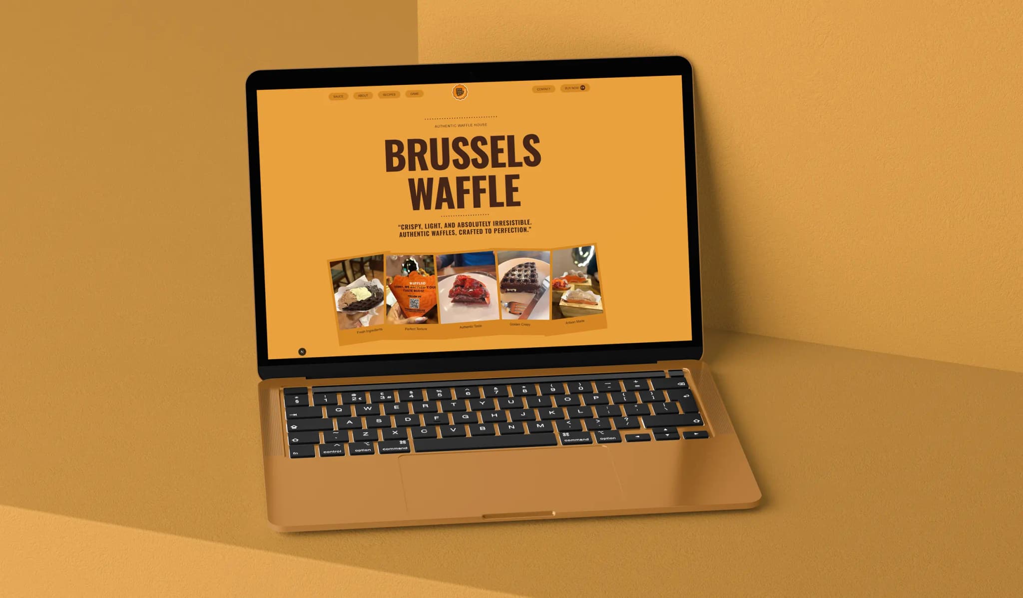 Brussels Waffle Food Chain Website